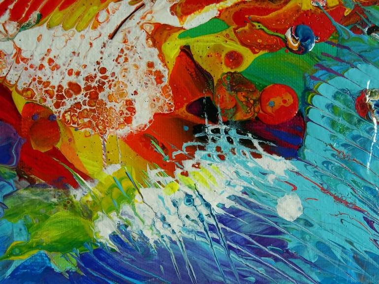 Original Abstract Painting by Dayva Achikhman