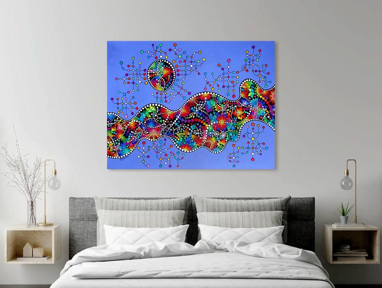 Original Abstract Painting by Dayva Achikhman