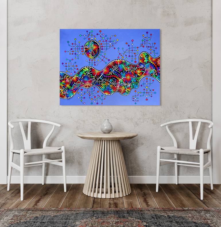 Original Abstract Painting by Dayva Achikhman