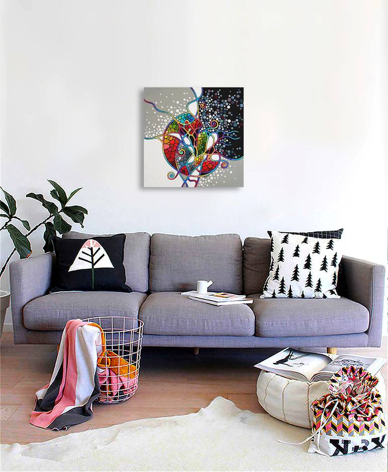 Original Contemporary Abstract Painting by Dayva Achikhman