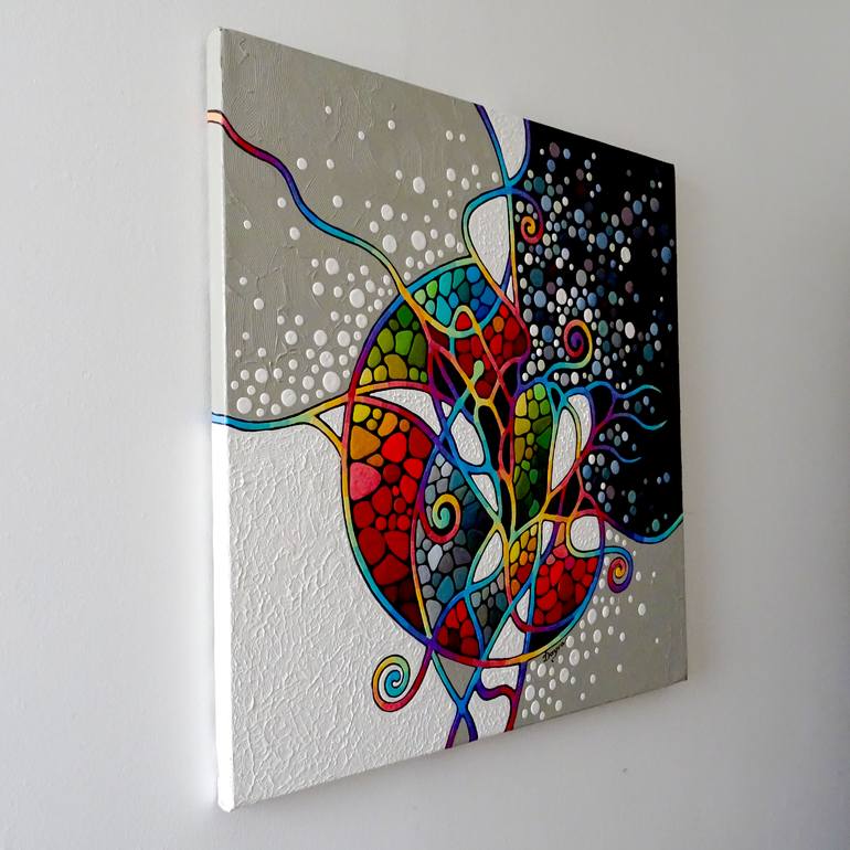 Original Contemporary Abstract Painting by Dayva Achikhman