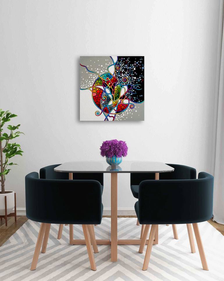 Original Contemporary Abstract Painting by Dayva Achikhman