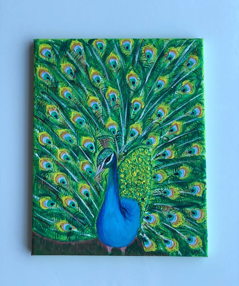 Original Photorealism Animal Painting by Saba Moosaraza