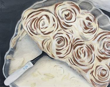 Original Food Paintings by Polina Korinyak