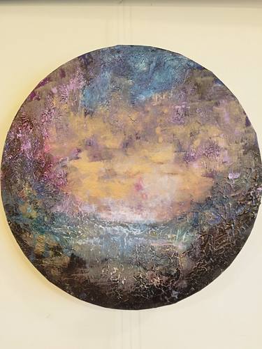 Original Abstract Landscape Paintings by Ulle Puu