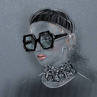 Print of Illustration Fashion Mixed Media by Marina Taran