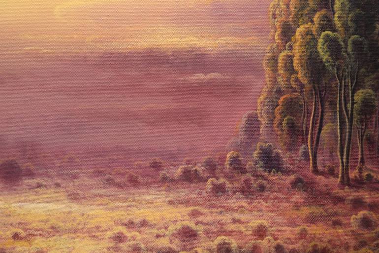 Original Figurative Landscape Painting by Alberto Hernandez Reyes