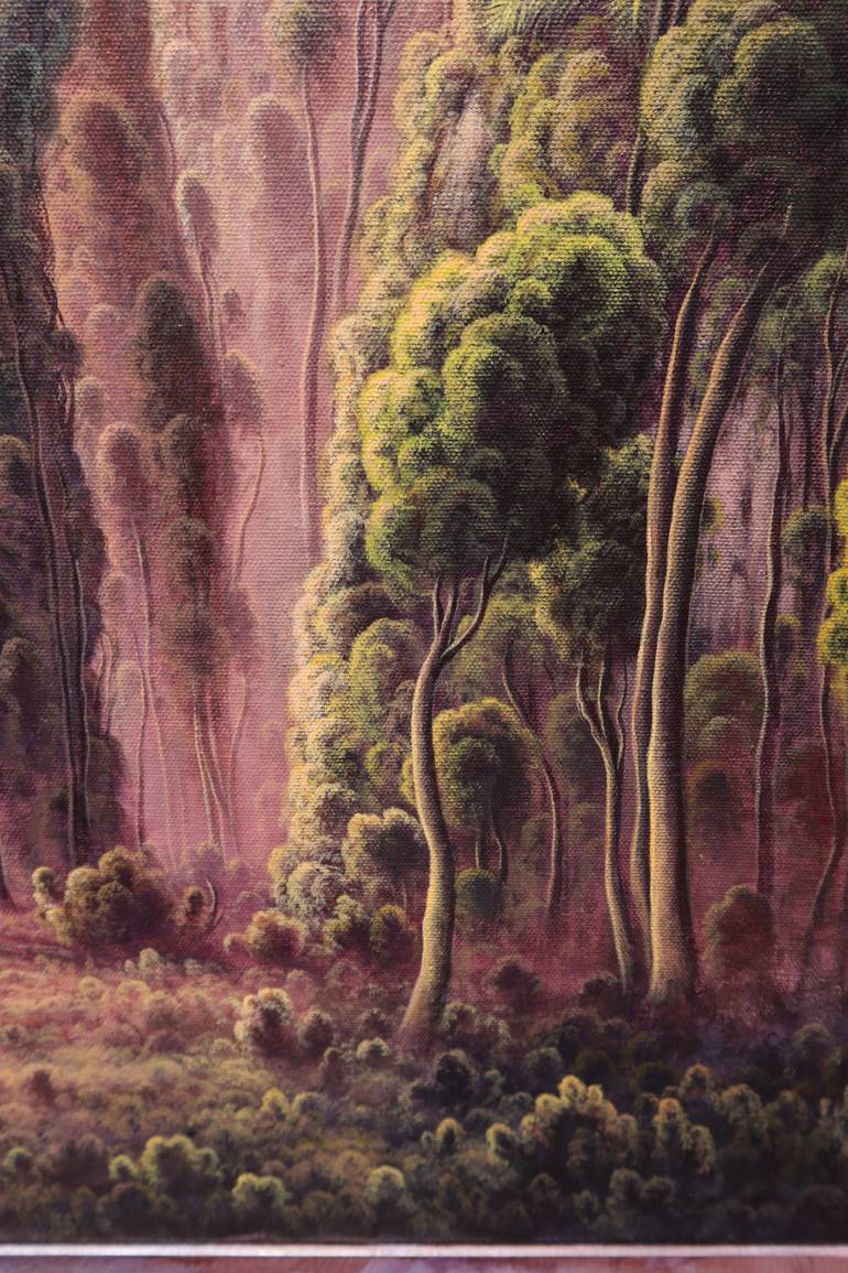 Original Figurative Landscape Painting by Alberto Hernandez Reyes