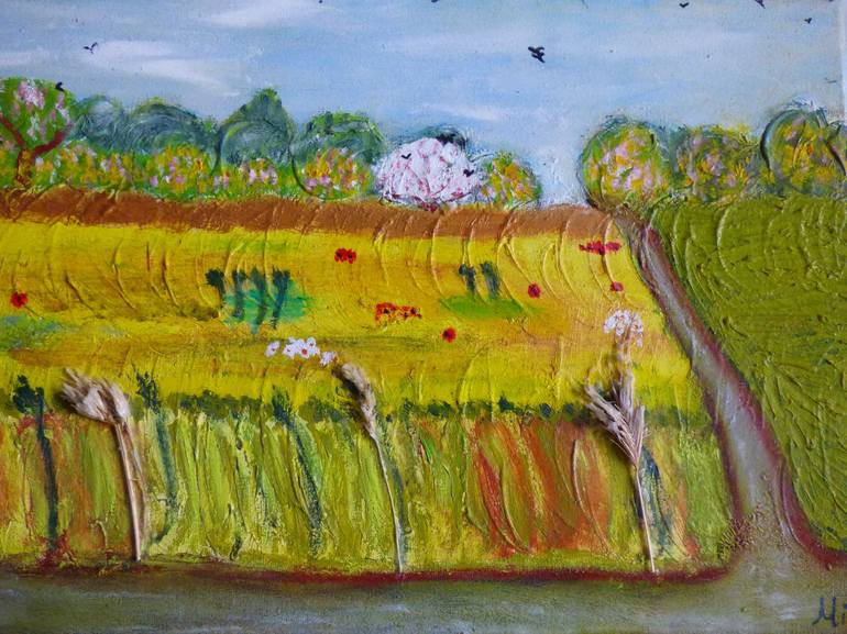 Original Realism Nature Painting by Miroslava Atanassova