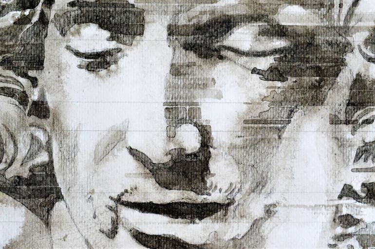 Original Figurative Religion Drawing by Pavel Kasparek