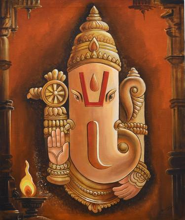 Print of Religious Paintings by Vijay bhagatwala