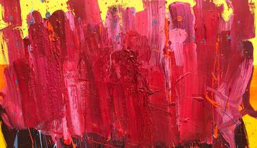 Original Abstract Expressionism Abstract Paintings by Jolita Lubiene