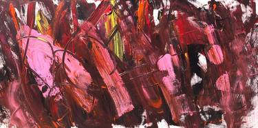 Original Abstract Expressionism Abstract Paintings by Jolita Lubiene