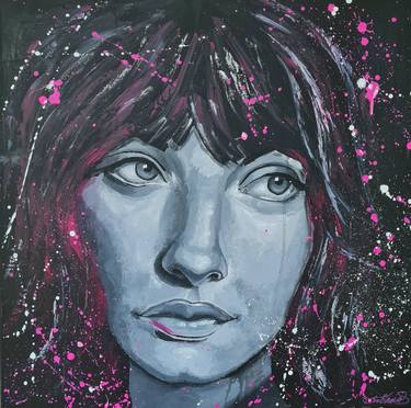 Original Abstract Portrait Paintings by Svetlana S