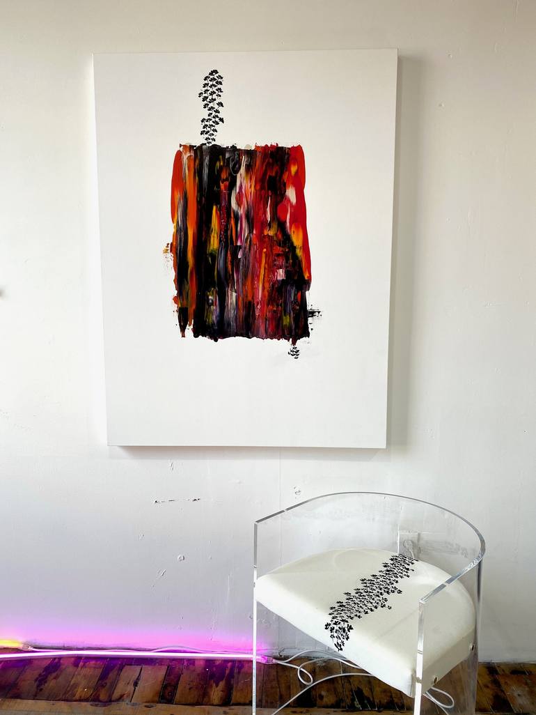 Original Modern Abstract Painting by Twig Lips