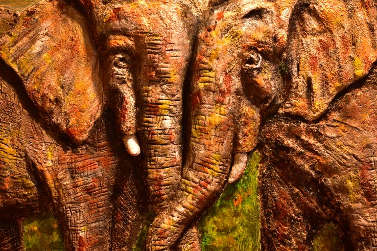 Original Figurative Animal Painting by Andy Jud