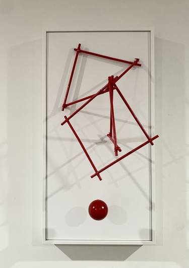 Original Minimalism Geometric Installation by Sylvia Riquezes
