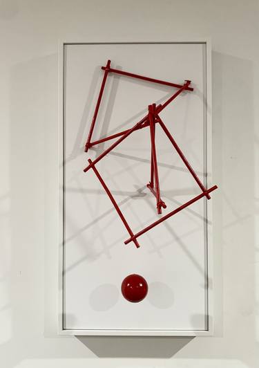 Original Geometric Installation by Sylvia Riquezes