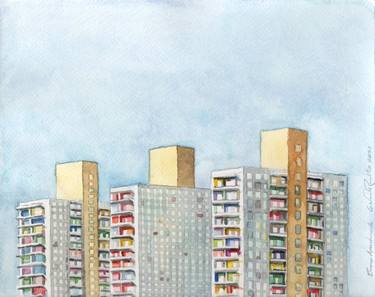 Original Realism Cities Paintings by Gregory Van Raalte