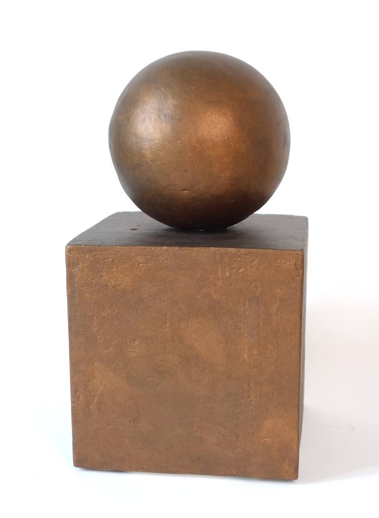 Original Conceptual Geometric Sculpture by Jørgen Zachariassen