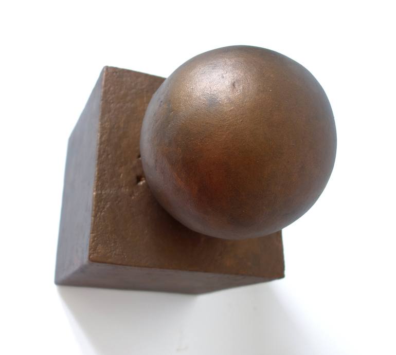 Original Conceptual Geometric Sculpture by Jørgen Zachariassen
