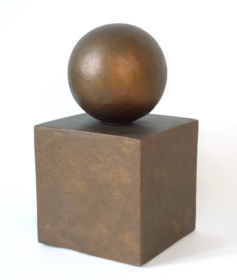 Original Conceptual Geometric Sculpture by Jørgen Zachariassen