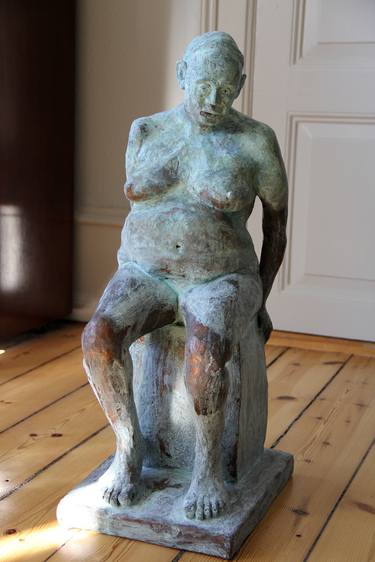 Original Realism Nude Sculpture by Jørgen Zachariassen