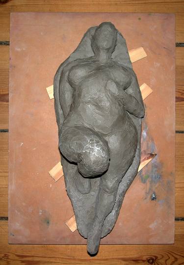 Original Realism Nude Sculpture by Jørgen Zachariassen