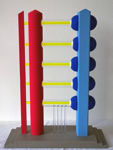 Original Abstract Expressionism Technology Sculpture by Jørgen Zachariassen