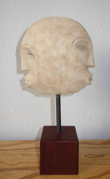 African Janus Mask thumb