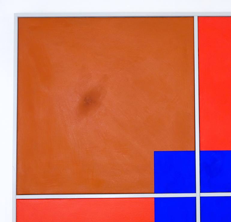 Original Conceptual Abstract Painting by Jørgen Zachariassen