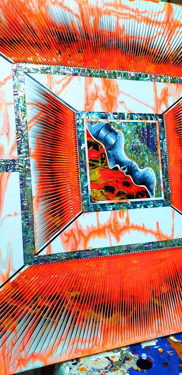 Original Modernism Women Painting by Lee Yimchoon