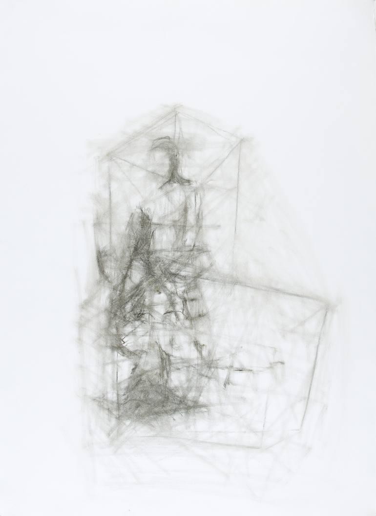 simulacrum Drawing by Sueli Espicalquis | Saatchi Art