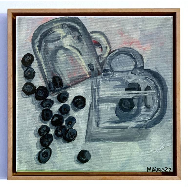 Original Figurative Still Life Painting by Madalena Aires