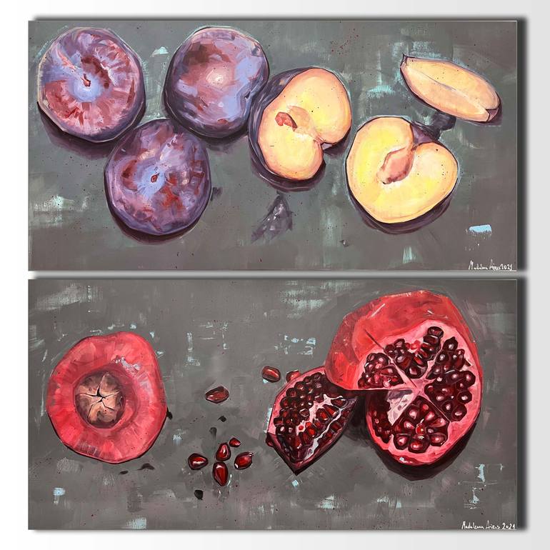 Original Contemporary Still Life Painting by Madalena Aires