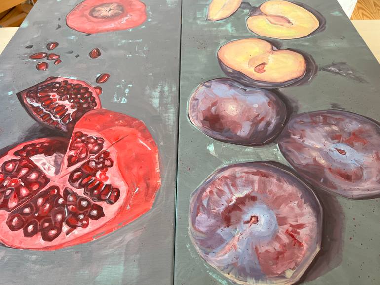 Original Contemporary Still Life Painting by Madalena Aires