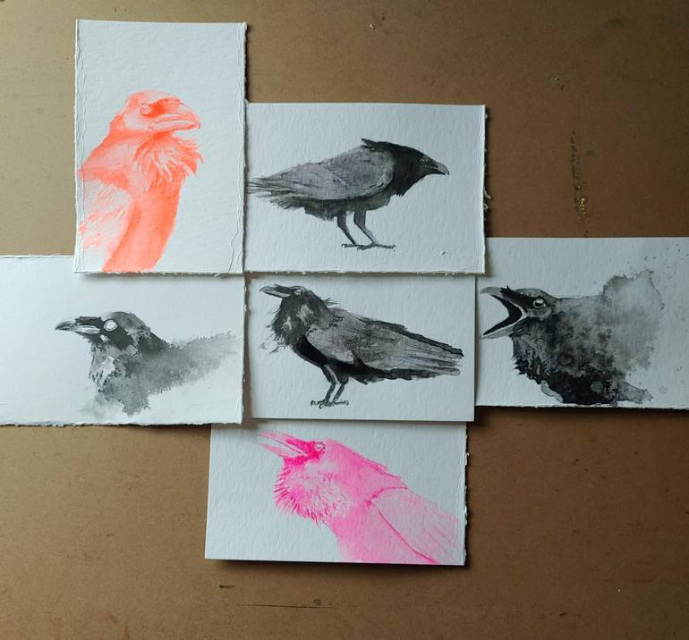 Original Figurative Animal Painting by Alejandra Romer