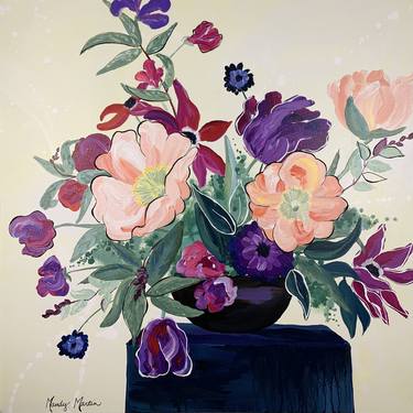 Original Floral Paintings by Mandy Martin