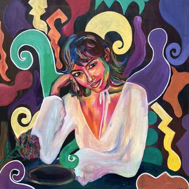 Original Expressionism Portrait Paintings by Brina Jeffries