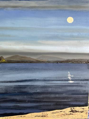 Original Impressionism Seascape Painting by Martyn Fletcher