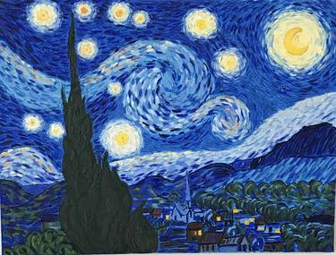 The Starry Night, Van Gogh, Reproduction thumb