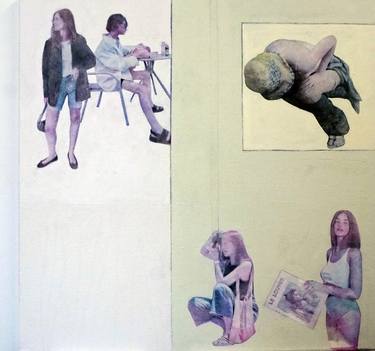 Original Conceptual Women Paintings by Peter McArdle