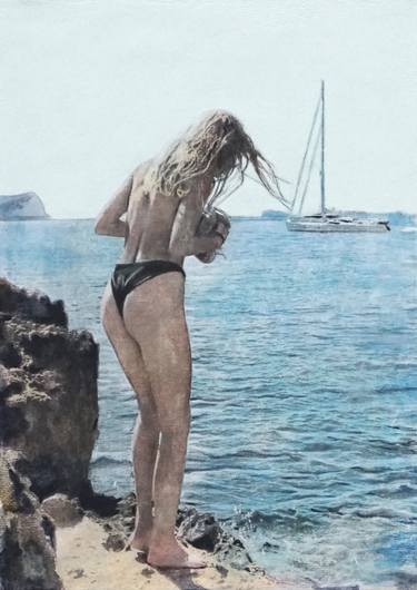 Print of Figurative Beach Paintings by Peter McArdle