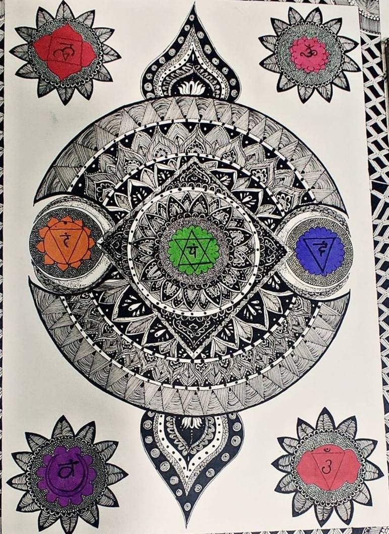 Mandala Art 04 Drawing by Sanil Gupta Saatchi Art Mandala Art 04 Drawing by Sanil Gupta Saatchi Art