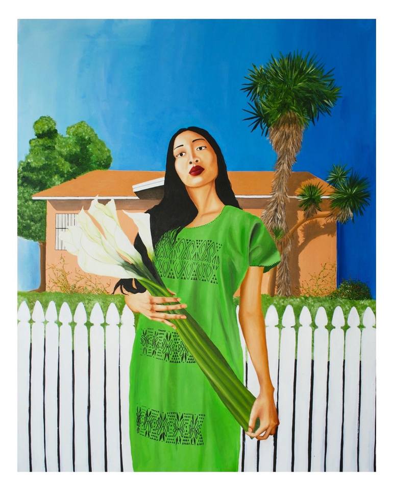 Original Figurative People Paintings by Eric Mancha
