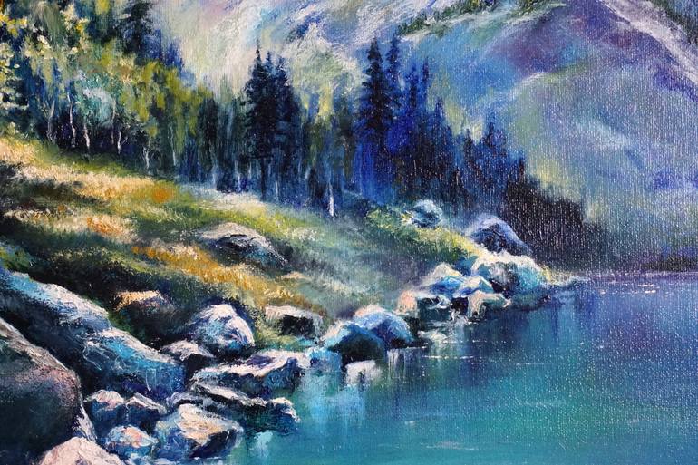 Original Fine Art Landscape Painting by Lara Gamayunova