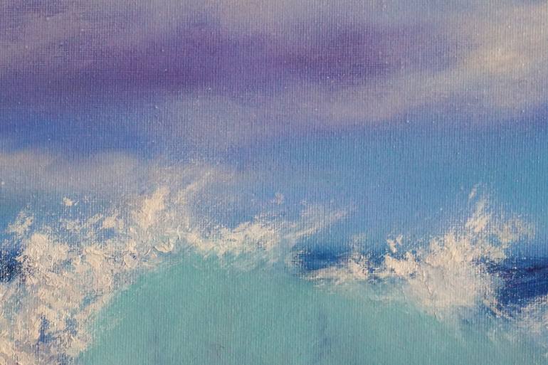 Original Impressionism Seascape Painting by Lara Gamayunova