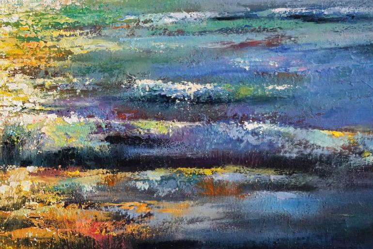 Original Seascape Painting by Lara Gamayunova