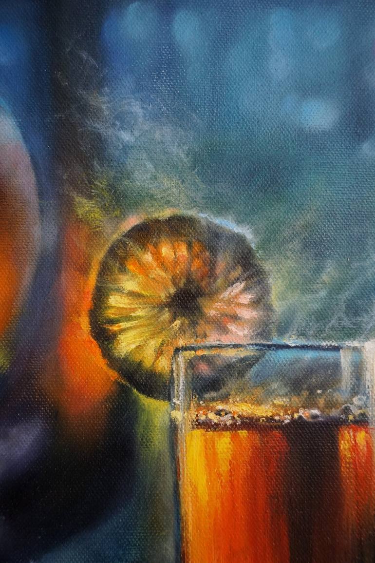 Original Food & Drink Painting by Lara Gamayunova