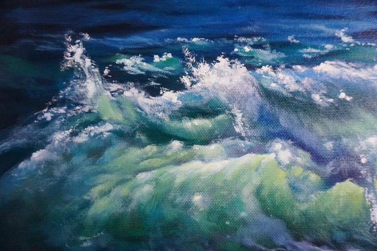 Original Fine Art Water Painting by Lara Gamayunova